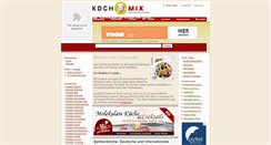 Desktop Screenshot of kochmix.de